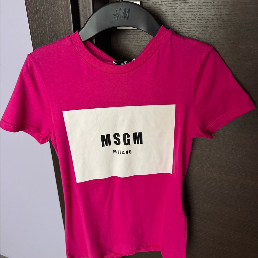 MSGM Milano Pink T-Shirt